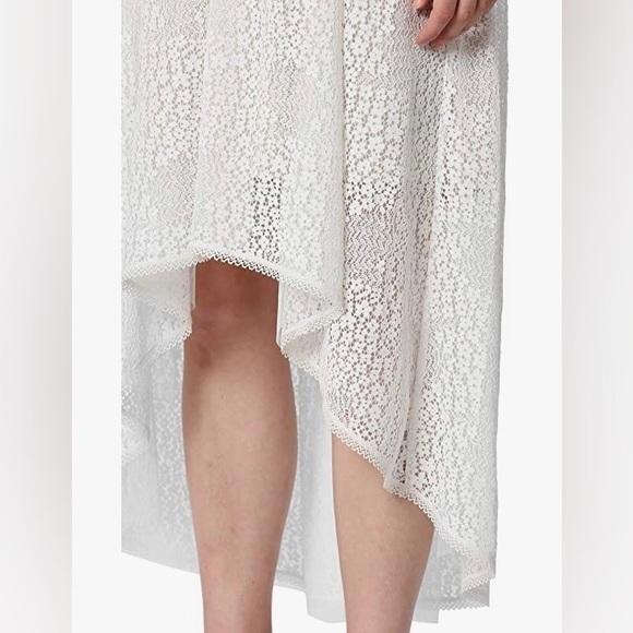 NWOT Apart High Low White Dress - Picture 5 of 11